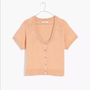 NWT Madewell Linden Scoop Sweater Tee